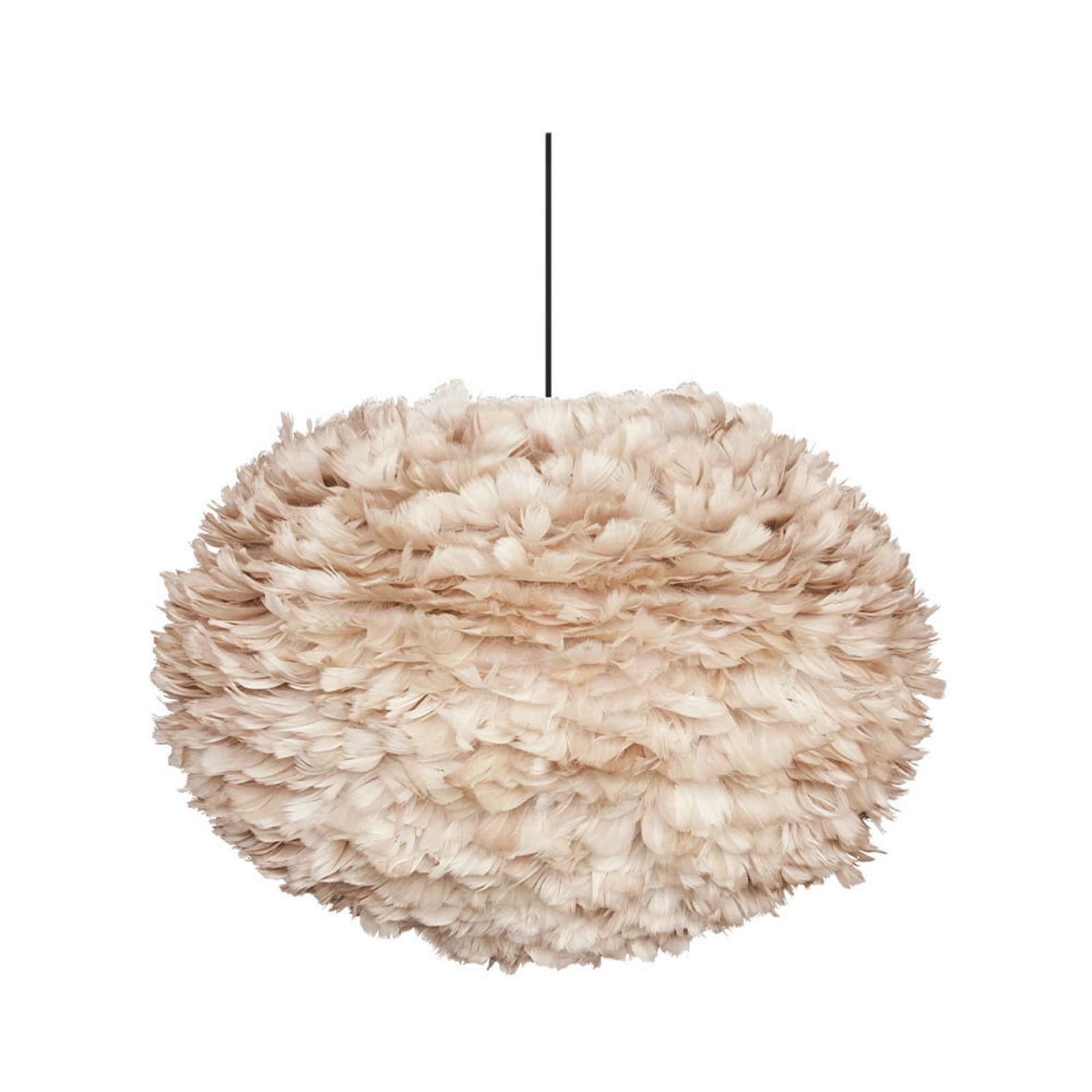 Eos Pendant Large Light Brown/Black - UMAGE